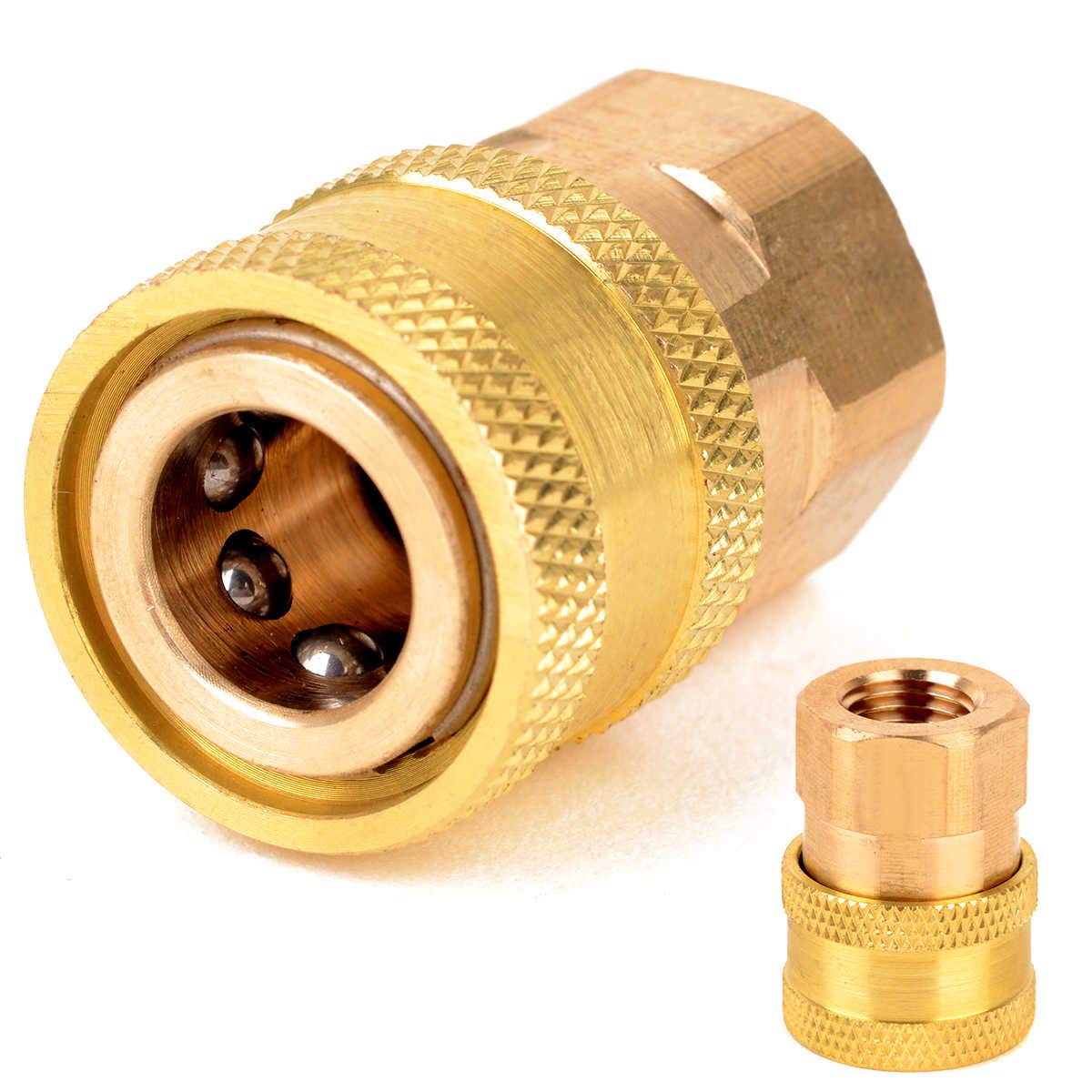 STARQ Brass Adapter (Quick Release Coupling) M14 to 1/4 inch for Foam Lance and attachments Suitable for All Starq Models except W2/ S5